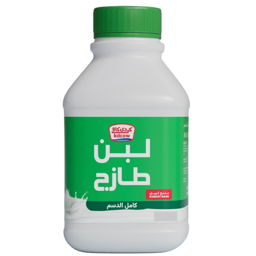 لبن طازج كامل الدسم عبوة فاخرة 350 مل KDCow